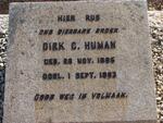 HUMAN Dirk C. 1885-1963