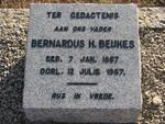 BEUKES Bernardus H. 1867-1957