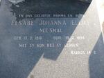 ? Elsabe Johanna nee SMAL 1916-1994