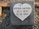 RIEL Sophia, van 1874-1952