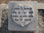 HUMAN Anna C.  1939-1939