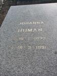 HUMAN Johanna 1899-1991