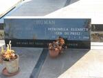 HUMAN Hans Jurie 1915-1993 & Petronella Elizabeth DU PREEZ 1922-1996