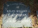 HARDINGHAM Ralph William 1922-2002
