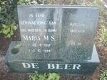 BEER Maria M.S., de 1912-1994