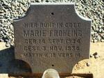 FROHLING Marie 1934-1934