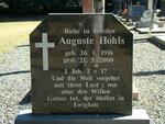 HOHLS Auguste 1916-2000