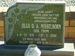 MISSELHORN Olga D.A. nee THOM 1919-2000