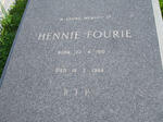 FOURIE Hennie 1910-1984