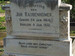 RAUBENHEIMER Joh. 1864-1932