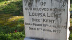 LENG Louisa nee KENT 1877-1937