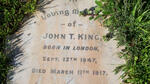 KING John T.  1847-1917