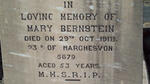 BERNSTEIN Mary  -1918