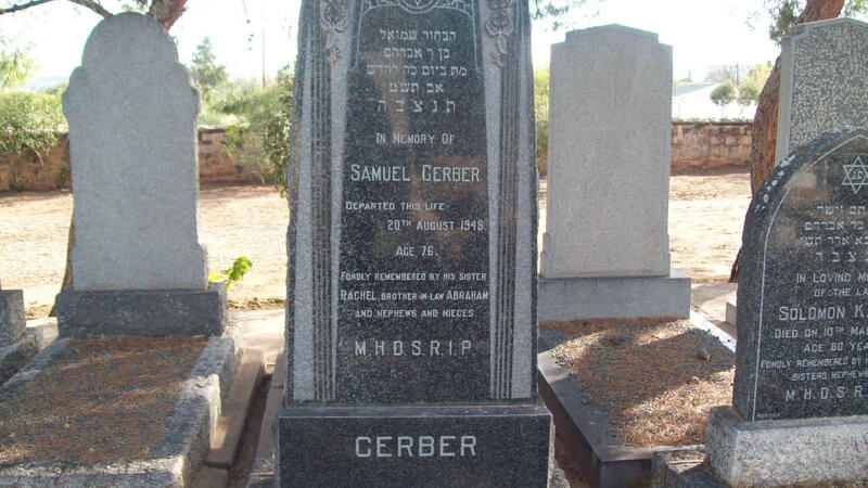 GERBER Samuel  -1949 