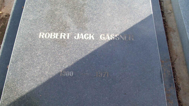 GASSNER Robert Jack  1900-1971