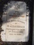 HIRSCH Magda  -1938