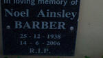 BARBER Noel Ainsley 1938-2006