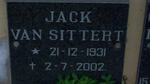 SITTERT Jack, van 1931-2002