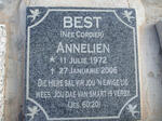 BEST Annelien nee CORDIER 1972-2006