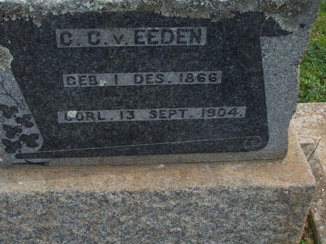 EEDEN C.C., van 1866-1904