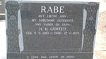 RABE H.H. 1910-1979