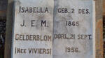 GELDERBLOM Isabella J.E.M. nee VIVIERS 1865-1956
