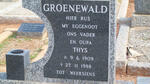 GROENEWALD Thys 1909-1988