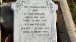 COLLER P.J., van 1824-1902 & A.P. HUGO 1832-1892