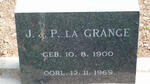 GRANGE J.J.P., la 1900-1969