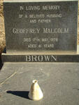 BROWN Geoffrey Malcolm -1979