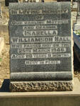 BALL Isabella nee WILLIAMSON -1946