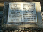 BUCHANAN Archibald Douglas 1885-1970 & Violet Helen 1895-1963