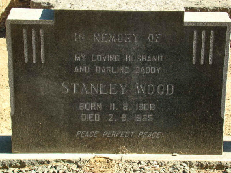 WOOD Stanley 1906-1965