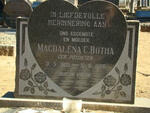 BOTHA Magdalena C. nee POTGIETER 1905-1966