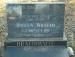 BRAITHWAITE Hebdon William 1915-1990