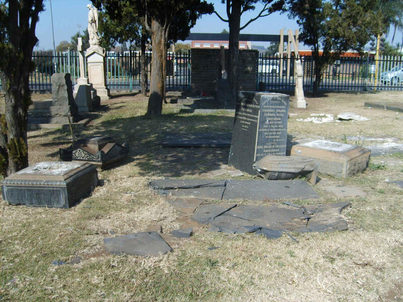12. Overview of the cemetery