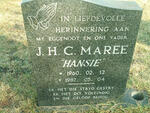MAREE J.H.C. 1960-1987