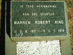 KING Warren Robert 1971-1978