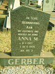 GERBER Anna M. 1917-1978
