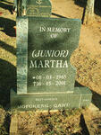 QAWU Martha, Mafokeng 1965-2001