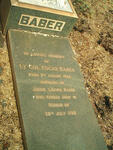 BABER Edgar 1884-1965
