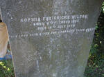 WILSON Sophia Freidricka 1893-1894