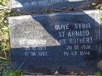 ST. ARNAUD Benjamin Theodor 1917-1992 & Olive Sybil ROTHER 1921-1994