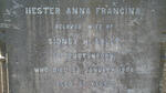 ADLEY Hester Anna Francina   -1903 