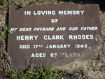 RHODES Henry Clark -1945 & Elsie -1947 