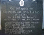 RUDOLPH Gerhardus Marthinus 1828-1906