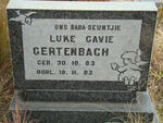 GERTENBACH Luke Gavie 1983-1983