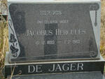 JAGER Jacobus Hercules, de 1893-1983