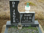 JAGER Isabel, de 1918-2002
