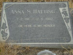 HATTING Anna S. 1911-1982